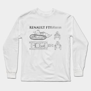 RENAULT FT TANK Long Sleeve T-Shirt